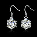 1 Pair Elegant Lady Crystal Rhinestone Ear Stud Fashion Earrings Jewelry RXP