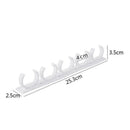 Kitchen Cabinet Spice Wall Rack Storage Plastic Organizer Clip Hooks Door K0K9
