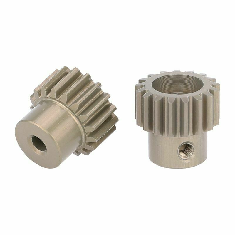 2Pcs 32DP 3.175mm 17T Pinion Motor Gear for 1/10 RC Car Brushed Brushless M R2Q4