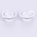 2Pcs G1/4 thread acrylic hose straight stop plug fittings for water cooling TEUS