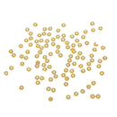 100x Daisy Flower Spacer Beads Necklace DIY Loose Beads Jewelry Making Findings