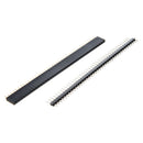10 x Single Row Male and Female 40 Tiller Header 2.54 mm Black R6T6