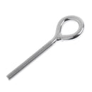 5Pcs Stainless Steel Eye Bolts Welded Eye Size M4, M5, M6, M8, M10