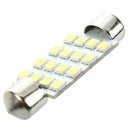 10pcs 42mm 1.72" 1210 SMD 16-LED Festoon Dome Light White 211-2 212-2