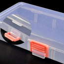 2pcs PVC Nail Art Pen Brush Manicure Pedicure Tools Storage Box Container Case