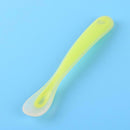 Silicone Baby Soft Feeding Spoon Infants Safety Tableware Learning Utensils