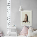 Wall Hanging Height Ruler Baby Height Growth Chart for Kid Room Nursery