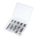 100x Mixed Fishing Brass Clamping Sleeves Corrosion-resistant