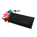 10x Tent bag Camping Tent Peg Nail Organizer Pouch Black Peg Nails Stake S DEN