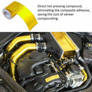 Wrap Exhaust For Car Heat Reflective Aluminum Foil  Tape Durable Shield