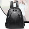 Fashion Women PU Leather Shoulder Bag Teenage Girl College Daypack Backpack