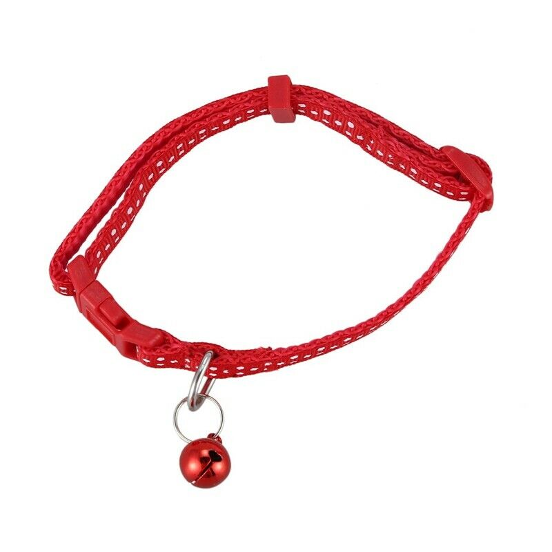 Pet Dog Puppy Cat Collars Fashion Polka Dot Print Adjustable Pet Animals pp