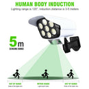 Solar Light 77 LED Remote Control Outdoor Lamp Driveway Farm Villa Yard