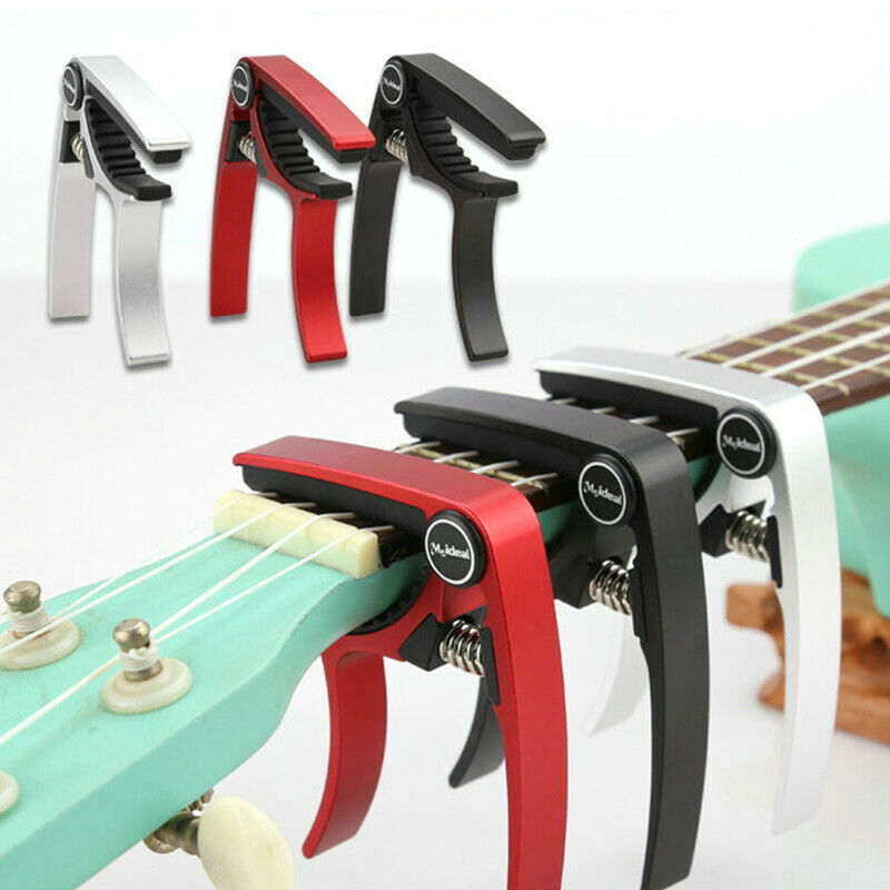Meideal Aluminum Alloy Ukulele Capo Designed for 4 Strings Ukulele Exquisit