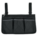 Wheelchair Side Bag for Back Wheelchair Storage Bag Pouch Fits Most Bed Rai B2N8