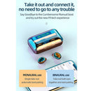 Wireless Bluetooth 5.0 Earphones 9D Stereo