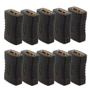 10pcs Black HDMI Female To Female Coupler Extender Adapter Connector HDTV 1080P