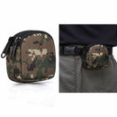 Small Outdoor Pouch,Military Purse Organizer Army Molle Gear(Waterproof)(Du