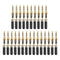 25 Pieces Agate Black 3.5mm Plug Connector