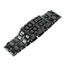 Blue Light Black Metal Strap Lava Style Digital LED Watch Boy I7W2