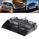 Car 16 LED Red/White Police Strobe Flash Light Dash Emergency Flashing Light  Z