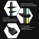 Graphics Card Stand 5V 3Pin ARGB Video Card Bracket for Motherboard (Black)