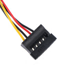 4pin IDE to 3 Serial ATA SATA Power Splitter Extension Cable Connectors Comp.kz