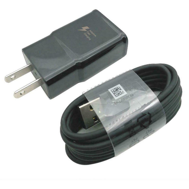 Mobile Phone Fast Charger US Plug Wall Adapter with Quick Charging Cable A