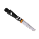 Aluminum Alloy 360 Degree Rotating Medium Dart Shaft Stem Accessories Black