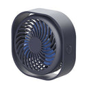 USB Mini Desk Fan 3 Speed Rechargeable Quiet Home Office Portable Table Fan