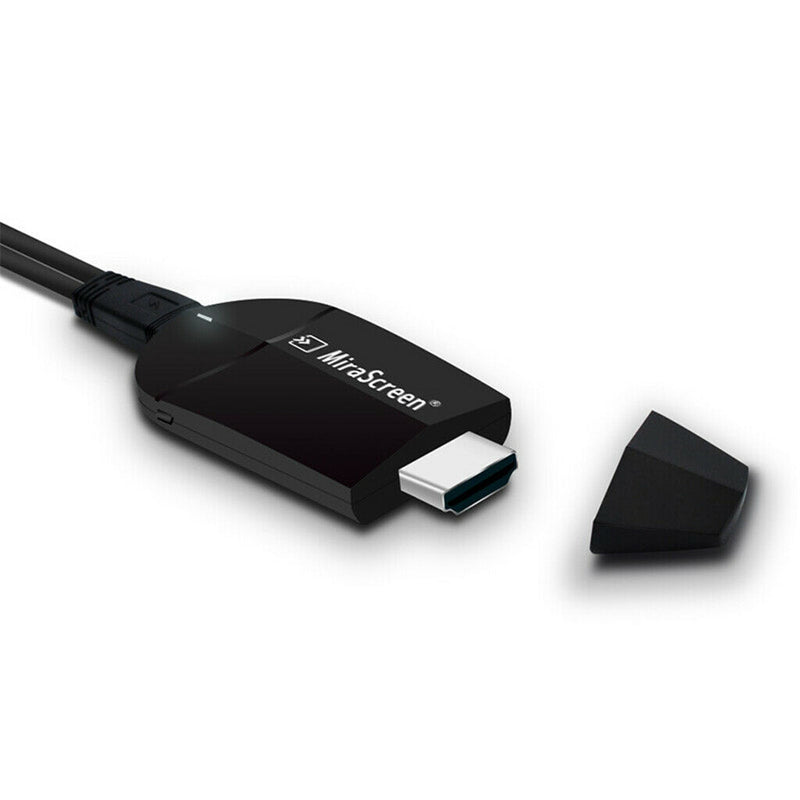 1080P HD HDMI Display Adapter 5G 2.4G Wifi Wireless Mirroring Receiver Black