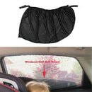 Car Side Window Sunshade Car Anti - Mosquito Curtain Gauze Camping Cover QCU