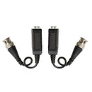 2x Video Balun BNC Cat5 Passive transmitter Two Wire for CCTV / Security Ca O5V1