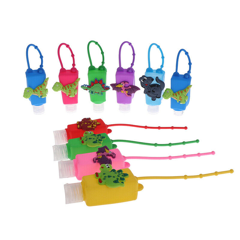 1pcs Dinosaur Silicon Carrying Holder Case for Mini 1oz Hand Sanitation BotS Hn