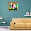 5D DIY Full Drill Diamond Painting Dog Cross Stitch Embroidery Mosaic Kit