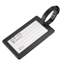 Portable Secure Travel Suitcase ID Luggage Handbag Large Tag Label (Yellow+ B2X1