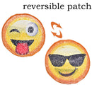 Reversible Sequined Sew On Patches for clothes DIY Coat Sweater Applique "
