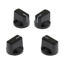 Guitar AMP Amplifier Push on Fit Knobs Pointer Knob Black
