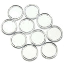 10 x Commemorative coins Small round box Coin box 28mm