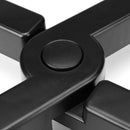 Pc Black Computer Adjustable Cpu Stand Abs Plastic tower Case Holder with S R2C4