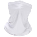 2pcs Silky Cycling Face Guard Balaclava Tube Scarf Unisex Neck Warmer Snood