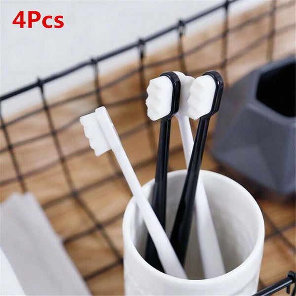 Toothbrush 4X Nano Ultra-fine Oral Dental Care Soft Nano Bristle Teeth Brush