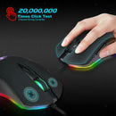 4800DPI LED USB Wired Gaming Backlight Game Mouse Pro Gamer Mice For Laptop