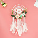 Dream Catcher DIY Decorative Pendant Flower Dream Catcher Wall Hanging Deco H9G9