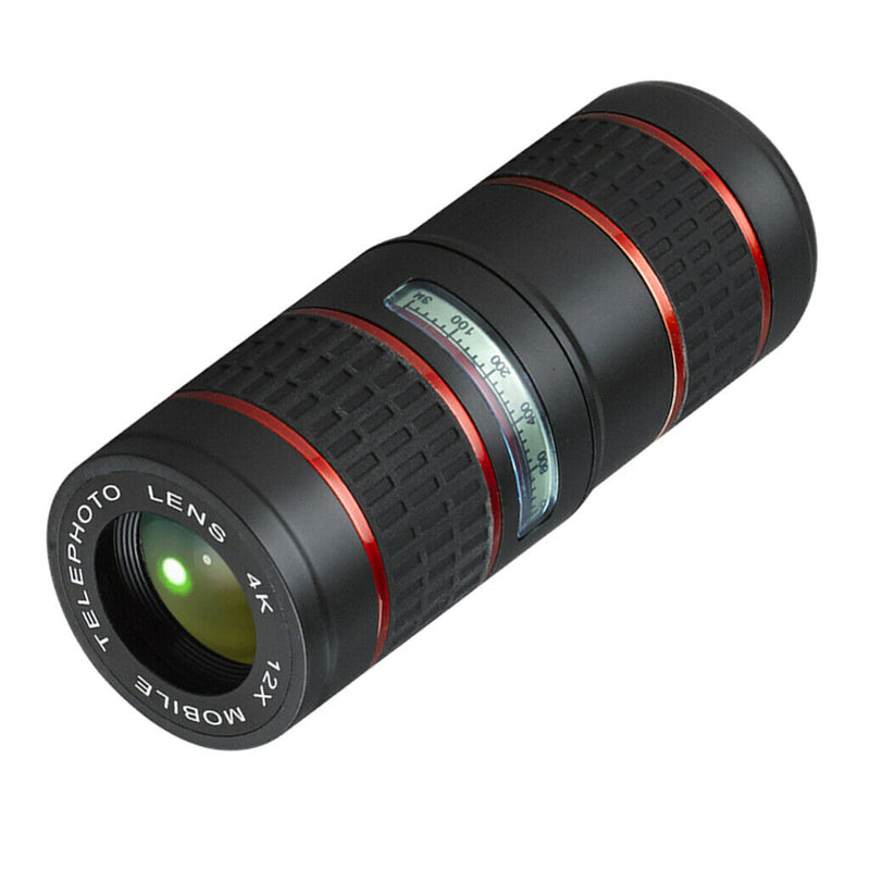 12x Optical Zoom Lens Telescope Telephoto Clip On For Mobile Cell Phone