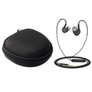 Black Carrying Hard Case Storage Bag Hold for Earphone Headphone Headset Earbuds