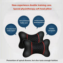 2Pcs New Pu Leather Car Seat Head Neck Rest Cushion Pad Headrest Pillow U1O3