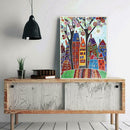 5D DIY Special Shaped Diamond Painting House Cross Stitch Mosaic Craft Kits
