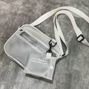 Women PVC Jelly Transparent Shoulder Crossbody Bag Girl Messenger Clutch Handbag