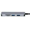 USB 3.0  TF Type C Aluminum Alloy USB C Hub Computer Accessories 5 In 1
